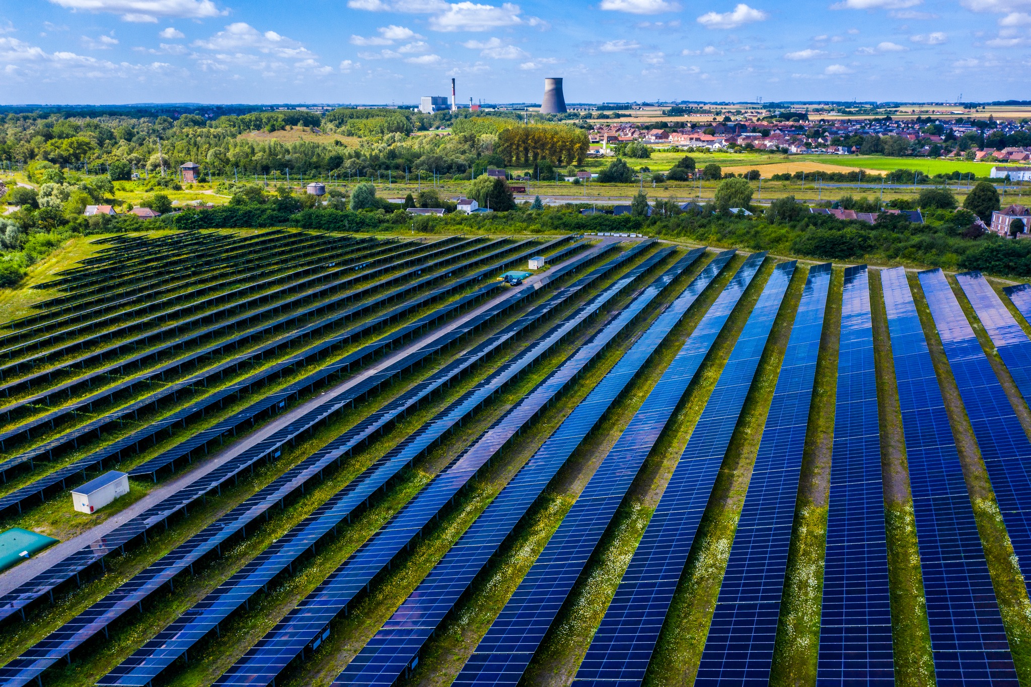AIR DRONE VISION : Ferme photovoltaïque